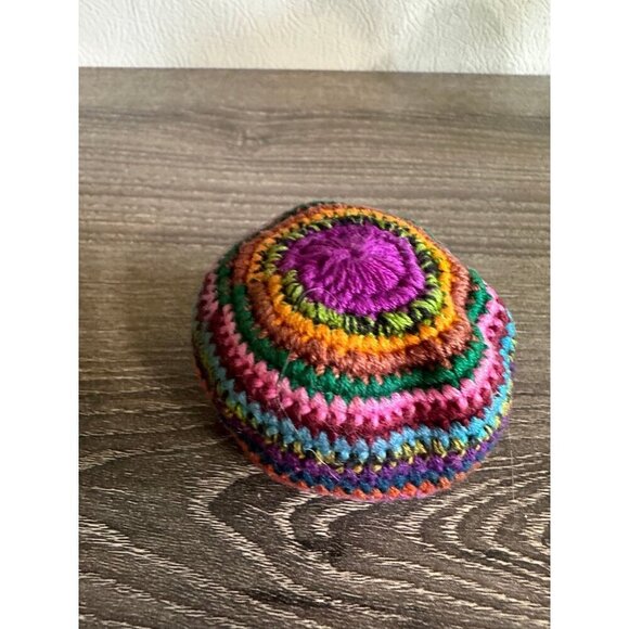 Colorful Knit Hacky Sack - Picture 2 of 7